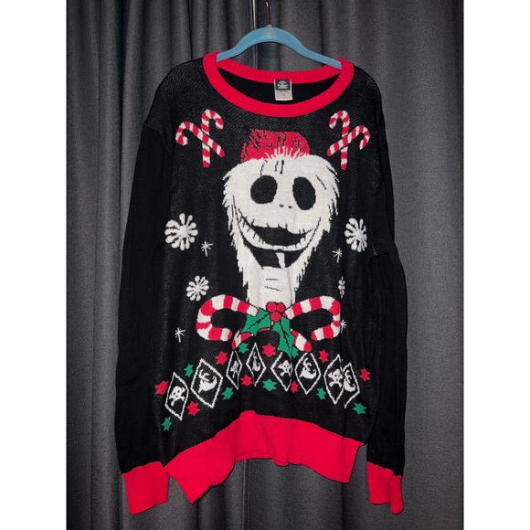 Ugly Christmas Sweater Sweaters - Ugly Christmas Sweater Xmas Size XL Nightmare